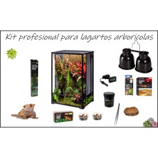 Kit profesional para lagartos arboricolas